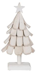 Christmas Tree White Paolownia wood Tree 31 x 25 x 60 cm