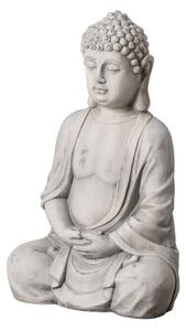 Sculpture Grey Clay Fibre 44,5 x 28 x 70,5 cm Buddha