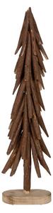 Christmas Tree Brown Paolownia wood Tree 34 x 20 x 108 cm