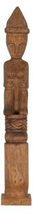 Decorative Figure Natural African Man 14 x 14 x 88,5 cm