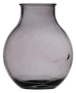 Vase Grey recycled glass 29 x 29 x 36 cm