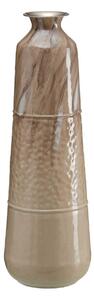 Vase Beige Iron 28 x 28 x 84 cm