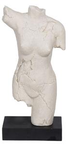 Decorative Figure Black Cream 21 x 12 x 43,3 cm