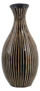 Vase Black Beige 20 x 20 x 45 cm