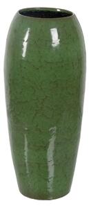 Vase Green Ceramic 35 x 35 x 81 cm