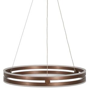 Ceiling Light Brown Golden Crystal Iron 220-240 V 60 x 60 x 9 cm