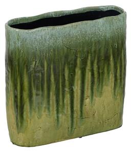 Vase Green Ceramic 43 x 16 x 41,5 cm