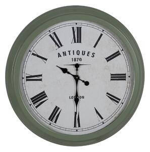 Wall Clock Green Iron 70 x 70 x 6,5 cm