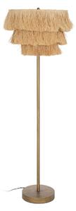 Floor Lamp Beige Natural Metal 48,5 x 48,5 x 162 cm