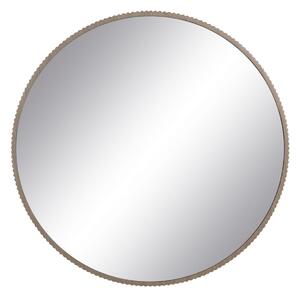 Wall mirror Natural Crystal MDF Wood 89,5 x 4,5 x 89,5 cm