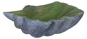 Centerpiece Green Grey Shell 35 x 28 x 12 cm