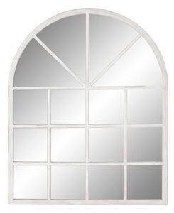 Wall mirror Home ESPRIT White Fir Mirror Neoclassical Window 150 x 3,5 x 186 cm