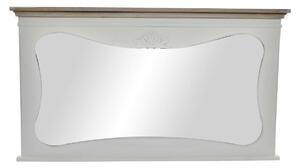 Wall mirror DKD Home Decor White Wood Natural 105 x 64 x 4,5 cm