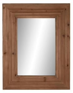 Wall mirror Home ESPRIT Brown Natural Fir Modern 104 x 9 x 135 cm