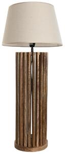 Desk lamp Home ESPRIT Brown Mango wood 50 W 220 V 23 x 23 x 72 cm