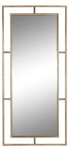 Wall mirror Home ESPRIT Golden Crystal Iron Modern 96 x 5 x 208 cm