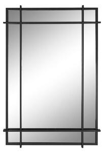 Wall mirror Home ESPRIT Black Crystal Iron Modern 65 x 6 x 95 cm