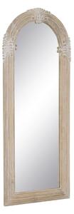 Dressing Mirror White Natural Crystal Mango wood MDF Wood Vertical 87,63 x 3,8 x 203,2 cm