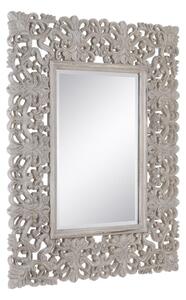 Wall mirror White Crystal 98 x 3 x 124 cm