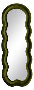 Wall mirror Green Franela Wood Crystal Vertical 60 x 4 x 160 cm