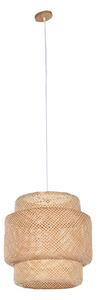 Ceiling Light Home ESPRIT Light brown Bamboo 50 x 50 x 55 cm