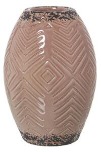 Vase Alexandra House Living Pink Ceramic 14 x 15 x 22 cm