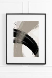 Shaken Espresso No.3 Wall Art – Black Frame