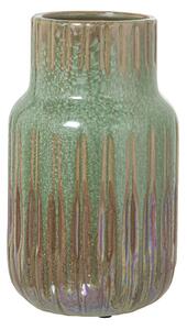 Vase Alexandra House Living Brown Green Ceramic 13 x 13 x 24 cm