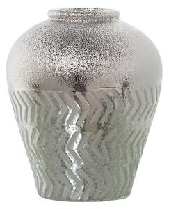 Vase Alexandra House Living Silver Ceramic 20 x 20 x 24 cm