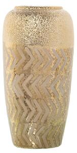 Vase Alexandra House Living Golden Ceramic 15 x 14 x 27 cm