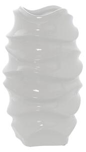 Vase Alexandra House Living White Ceramic Shiny 18 x 17 x 31 cm