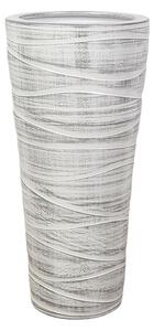 Floor vase Alexandra House Living White Ceramic 30 x 70 x 30 cm