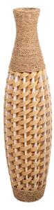 Floor vase Alexandra House Living Brown PVC Natural Fibre 28 x 100 x 28 cm