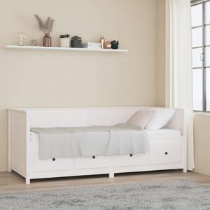 Day Bed without Mattress White 80x200 cm Solid Wood Pine