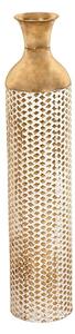 Floor vase Alexandra House Living Golden Metal 16 x 79 x 16 cm