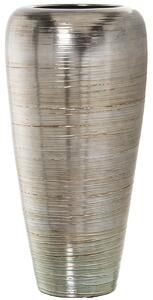 Floor vase Alexandra House Living Silver Ceramic 37 x 33 x 87 cm