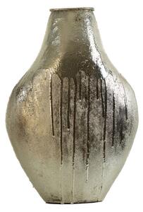 Vase Alexandra House Living Champagne Aluminium 34 x 48 x 13 cm