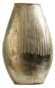 Vase Alexandra House Living Champagne Aluminium 33 x 52 x 14 cm