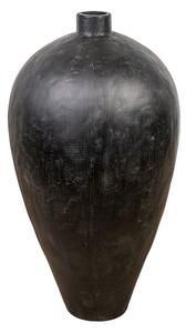 Floor vase Alexandra House Living Black Ceramic 45 x 85 x 45 cm