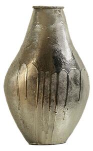 Vase Alexandra House Living Champagne Aluminium 28 x 39 x 12 cm