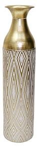 Floor vase Alexandra House Living Golden Metal 15 x 63 x 15 cm