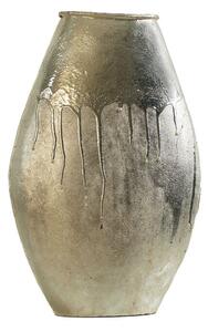 Vase Alexandra House Living Champagne Aluminium 29 x 45 x 13 cm