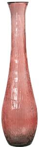 Floor vase Alexandra House Living Pink Crystal 24 x 24 x 90 cm