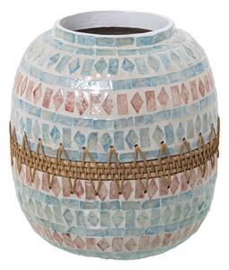 Vase Alexandra House Living Mother of pearl 20 x 20 x 23 cm