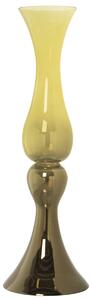 Vase Alexandra House Living Green Transparent Crystal 18 x 18 x 64 cm