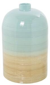 Vase Alexandra House Living Wood Bamboo 19 x 19 x 32 cm