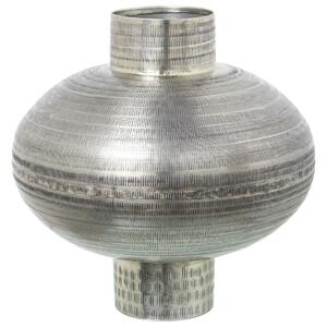 Vase Alexandra House Living Silver Metal Aged finish 50 x 33 x 33 cm