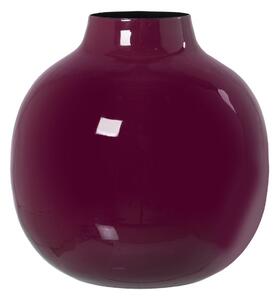 Vase Alexandra House Living Dark pink Metal 21 x 21 x 21 cm