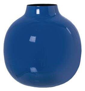 Vase Alexandra House Living Dark blue Metal 21 x 21 x 21 cm