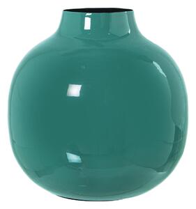 Vase Alexandra House Living Dark green Metal 21 x 21 x 21 cm